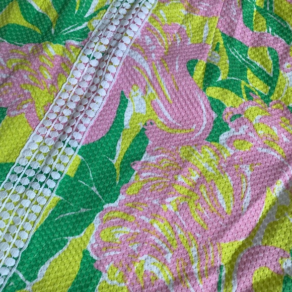 Lilly Pulitzer For Target Fan Dance Flamingo 20th Anniversary Shift Dress - Picture 15 of 16